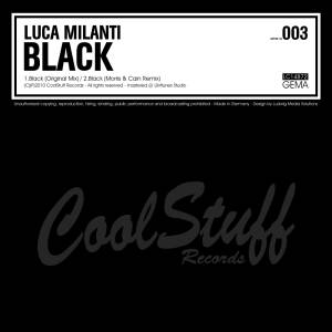 Cover von Luca Milanti - Black (Morris & Cain Remix)